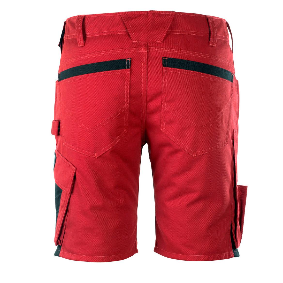 MASCOT® Stuttgart Shorts, rot/schwarz