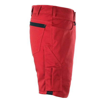 MASCOT® Stuttgart Shorts, rot/schwarz