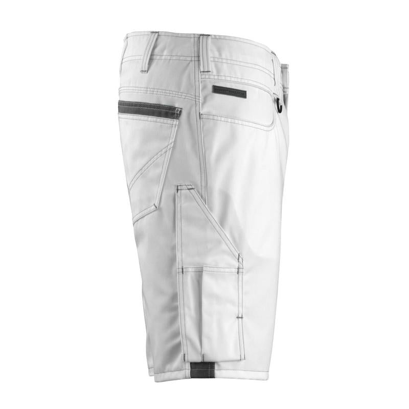 MASCOT® Stuttgart Shorts, weiss/dunkelanthrazit