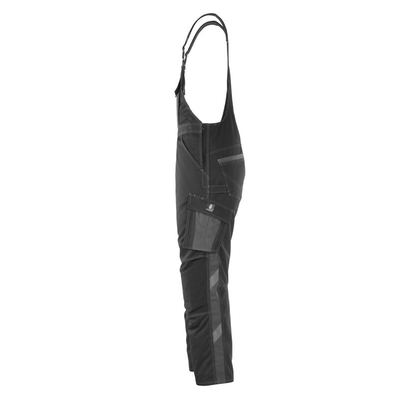 MASCOT® Leipzig Latzhose, schwarz/dunkelanthrazit