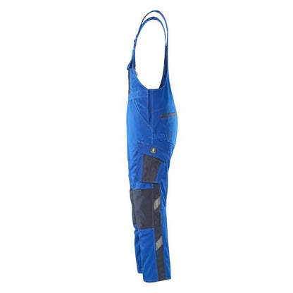 MASCOT® Leipzig dungarees, corn blue/black blue