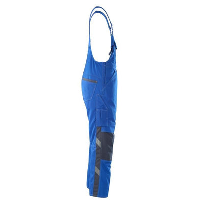 MASCOT® Leipzig dungarees, corn blue/black blue