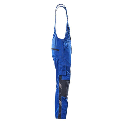 MASCOT® Augsburg dungarees, corn blue/black blue