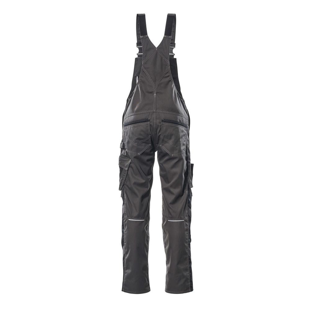 MASCOT® Augsburg Latzhose, dunkelanthrazit/schwarz