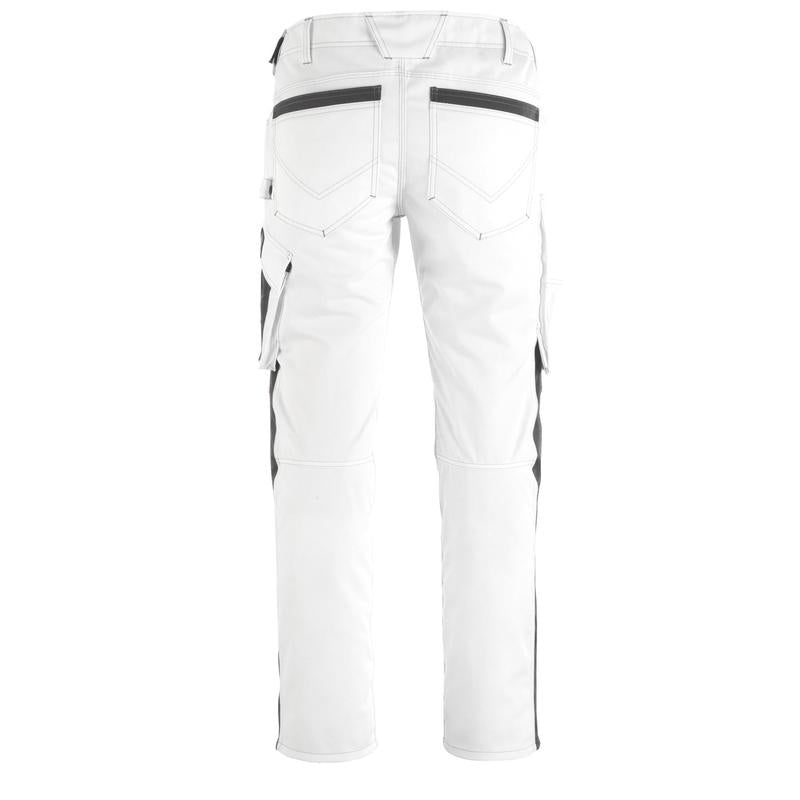 MASCOT® Erlangen Hose, weiss/dunkelanthrazit