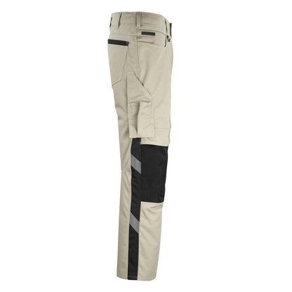 MASCOT® Erlangen Hose, hellkhaki/schwarz