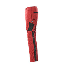 MASCOT® Oldenburg Hose, rot/schwarz