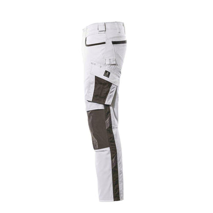 MASCOT® Lemberg Hose, weiss/dunkelanthrazit