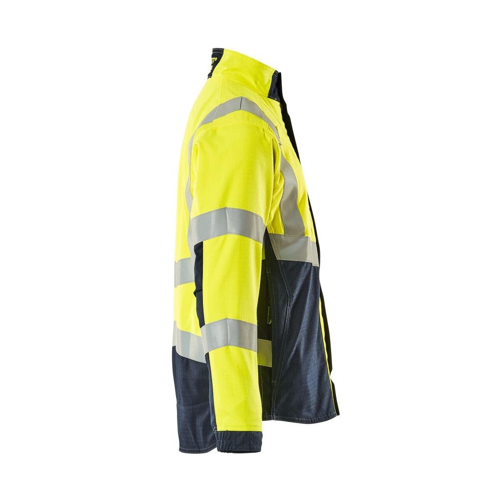 MASCOT® Biel Multisafe work jacket, hi-vis yellow/black-blue