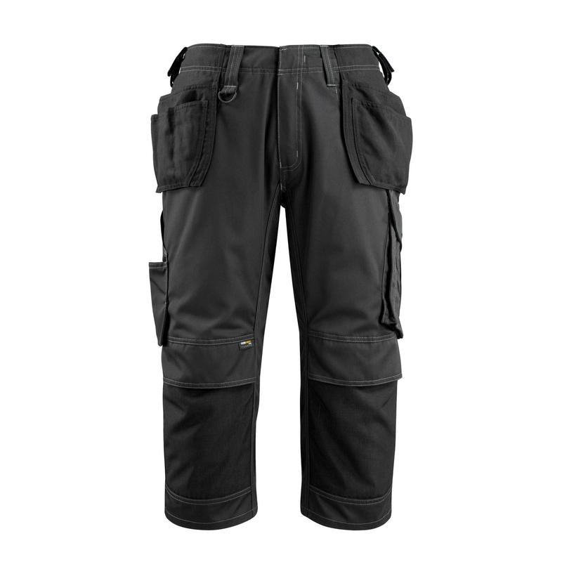 MASCOT® Lindau craftsmen's three-quarter trousers, black