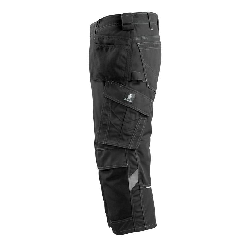 MASCOT® Lindau craftsmen's three-quarter trousers, black
