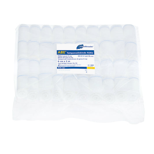 Tamponadebinden, mit RöKo