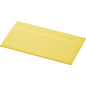 A single yellow sticky note pad with adhesive tape is much smaller, but just as simple as Duni GmbH tissue napkins 33x32 cm, 1-ply, yellow - sold in packs of 750 napkins (6x750 dispenser pack).