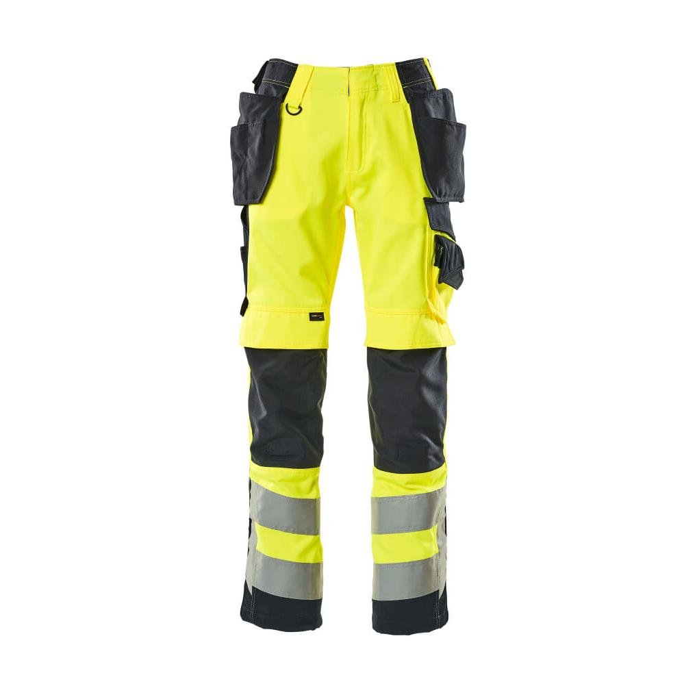 MASCOT® Wigan Handwerkerhose, hi-vis gelb/schwarzblau