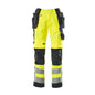 MASCOT® Wigan Handwerkerhose, hi-vis gelb/schwarzblau
