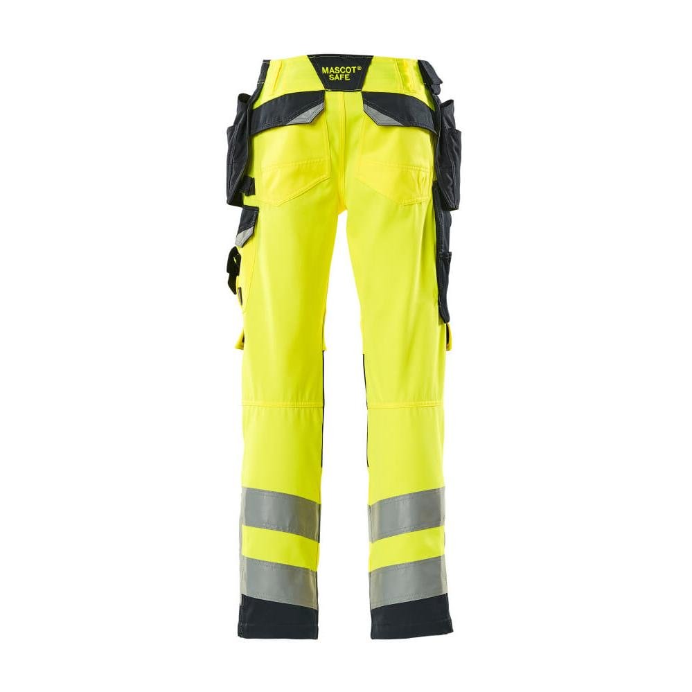 MASCOT® Wigan Handwerkerhose, hi-vis gelb/schwarzblau