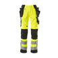 MASCOT® Wigan Handwerkerhose, hi-vis gelb/schwarz