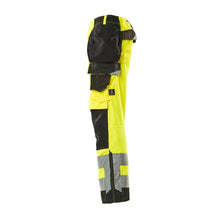 MASCOT® Wigan Handwerkerhose, hi-vis gelb/schwarz