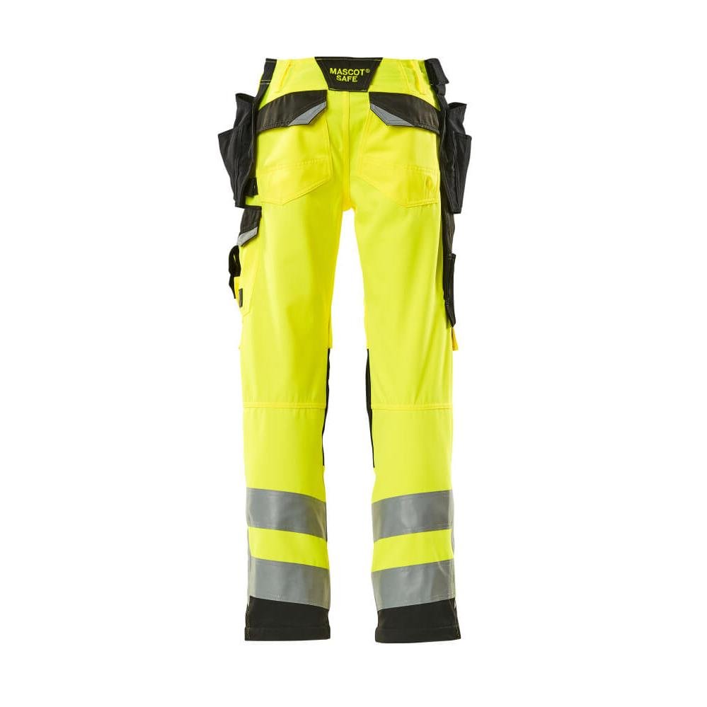 MASCOT® Wigan Handwerkerhose, hi-vis gelb/schwarz
