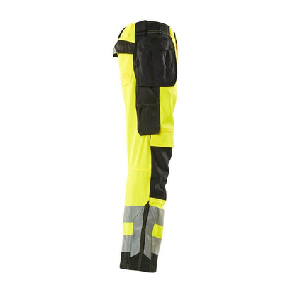 MASCOT® Wigan Handwerkerhose, hi-vis gelb/schwarz