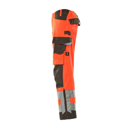 MASCOT® Kendal Hose, hi-vis rot/dunkelanthrazit