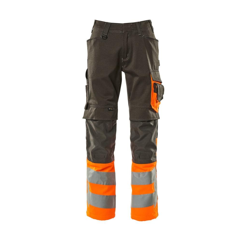 MASCOT® Leeds Hose, dunkelanthrazit/hi-vis orange