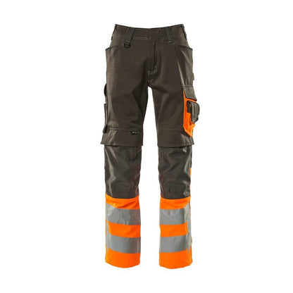 MASCOT® Leeds Hose, dunkelanthrazit/hi-vis orange