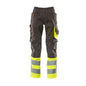 MASCOT® Leeds Hose, dunkelanthrazit/hi-vis gelb