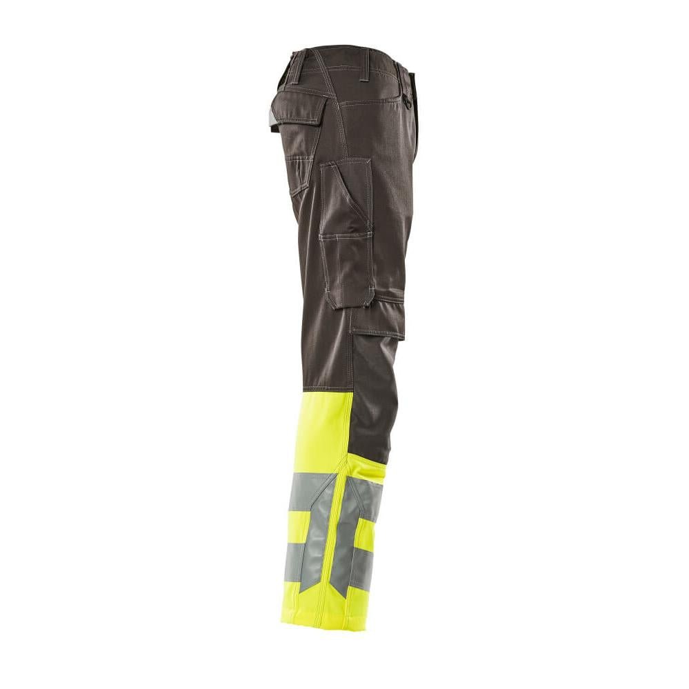 MASCOT® Leeds Hose, dunkelanthrazit/hi-vis gelb