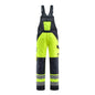 MASCOT® Gosford dungarees, hi-vis yellow/black-blue