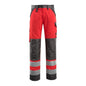 MASCOT® Maitland Hose, hi-vis rot/dunkelanthrazit