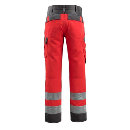 MASCOT® Maitland Hose, hi-vis rot/dunkelanthrazit