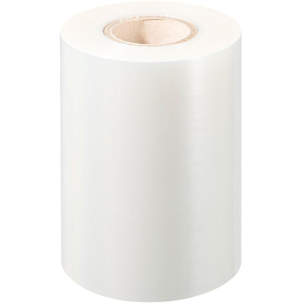 A large roll of Universal Film no Antifog universal by Duni GmbH with a cardboard core, standing upright on a white background.