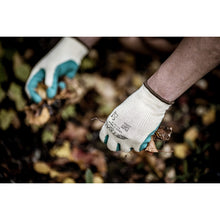 NITRAS GRIP, Latexhandschuhe, gelb / grün