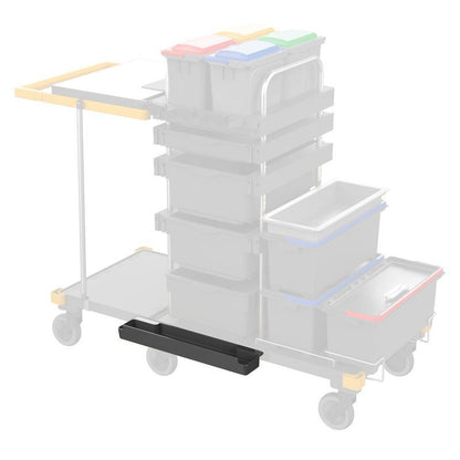 VERMOP Mop-Ablage inkl. Aufnahme, anthrazit, 52 x 12 x 6 cm