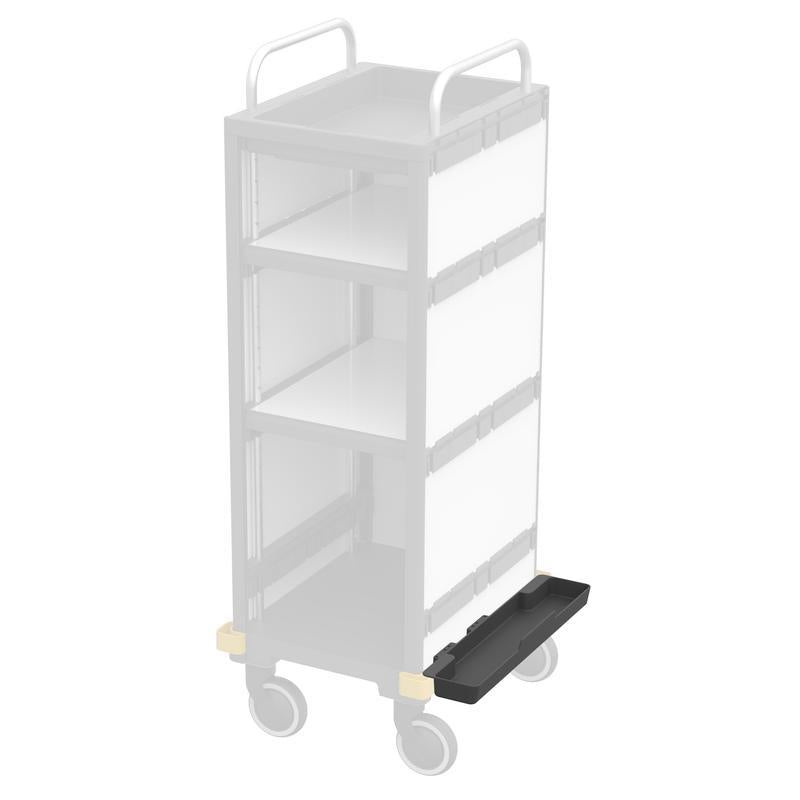 VERMOP Mop-Ablage inkl. Aufnahme, anthrazit, 52 x 12 x 6 cm