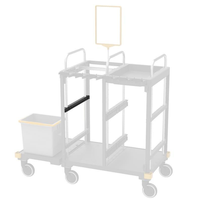 VERMOP Traverse Einseitig m. 2 Keilen, 50 x 3 x 3 cm | 1 Stück