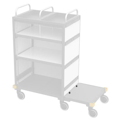 VERMOP coupling for mounting plate (set), 9 x 5 x 8 cm