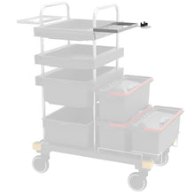 VERMOP Halterung f. Chemiecenter mit Stielhalter an Traverse, 34 x 27 x 9 cm | 1 Stück