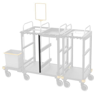 VERMOP Zwischenleiste, anthrazit 735mm, 74 x 4 x 2 cm | 1 Stück