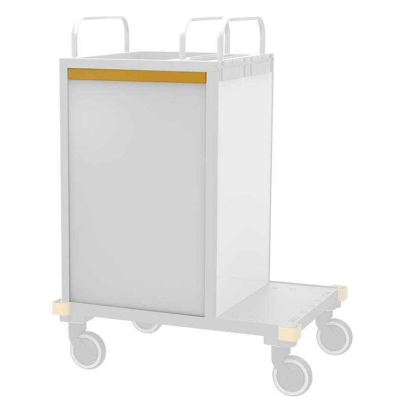 VERMOP back panel H+ Toolbox Platinum White, 738 x 48 cm