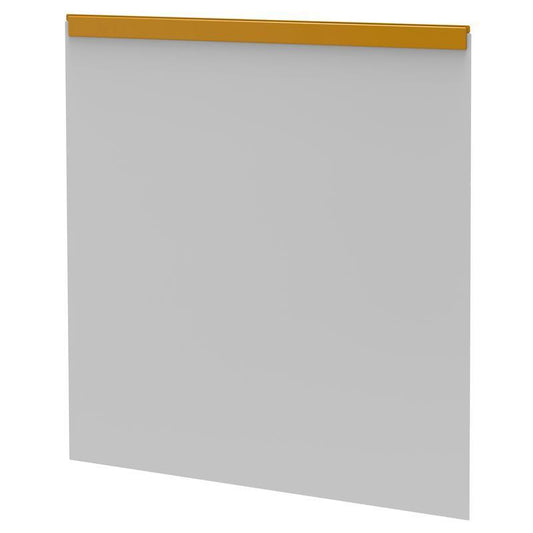 VERMOP Rückwand H+ 10l Box Platinum White 738 x 600 x 9 cm