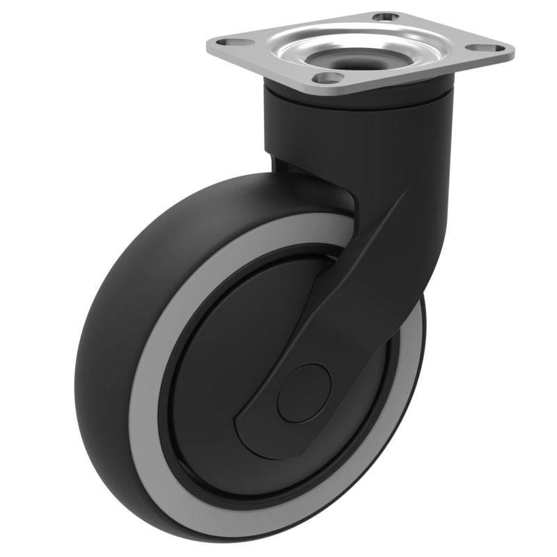 VERMOP Lenkrolle 125 mm, 16 x 7 x 14 cm