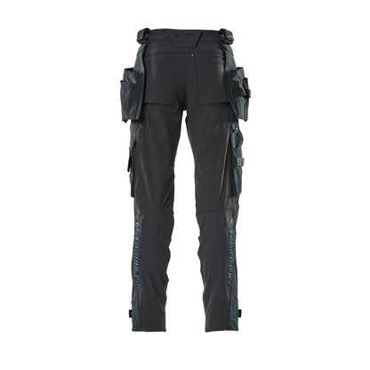 MASCOT® Hose mit Hängetaschen, Stretch schwarzblau