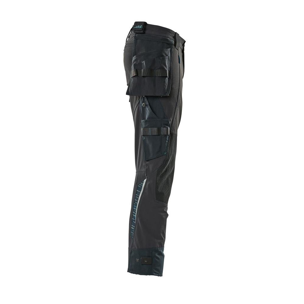 MASCOT® Hose mit Hängetaschen, Stretch schwarzblau