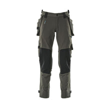 Hose mit Hängetaschen, Stretch Hose, dunkelanthrazit