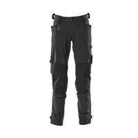 Hose mit Knietaschen aus Dyneema,Stretch Hose, schwarzblau