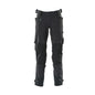 Hose mit Knietaschen aus Dyneema,Stretch Hose, schwarzblau