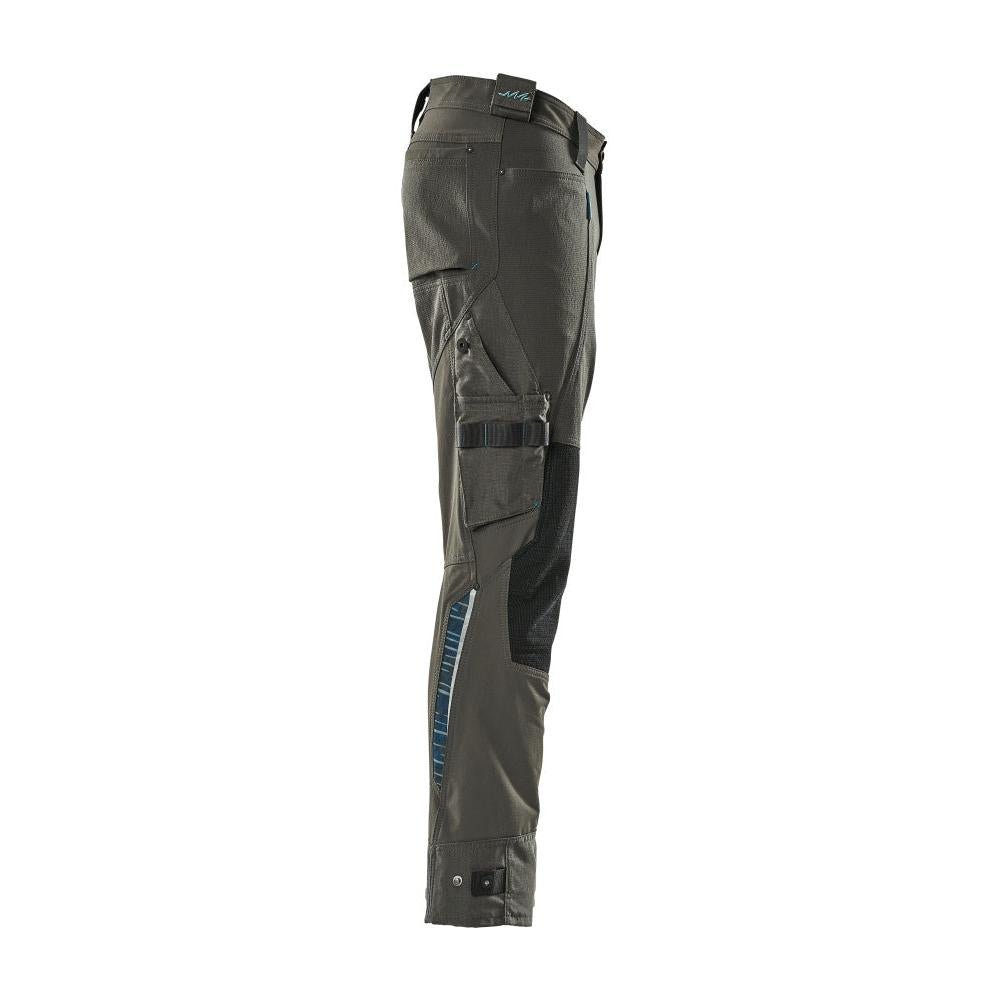 Hose mit Knietaschen aus Dyneema,Stretch Hose, dunkelanthrazit