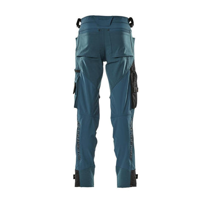 Hose mit Knietaschen aus Dyneema,Stretch Hose, Dunkelpetroleum